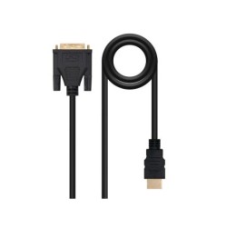 Cavo Nanocable DVI 18+5 maschio a HDMI maschio 5 m - colore nero