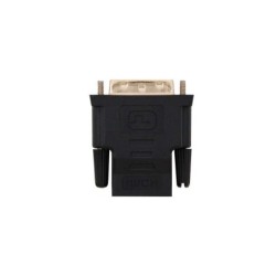 Adattatore nanocavo DVI a HDMI - 24+1/M-HDMI A/H - Colore nero