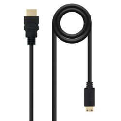 Cavo Nanocable HDMI v1.3 maschio a mini HDMI maschio 1 m - colore nero