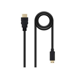 Cavo Nanocable HDMI v1.3 maschio a mini HDMI maschio 1,80 m - colore nero