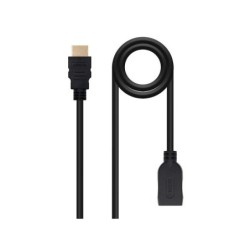 Cavo di prolunga Nanocable HDMI 2.0 A/MA/H - 2,0 m - Colore nero