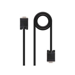 Cavo Nanocable SVGA da HDB15 maschio a HDB15 maschio 3 m - colore nero