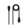 Cavo Nanocable HDMI ad alta velocità / HEC - A/MA/M - 1,5 m - Colore nero