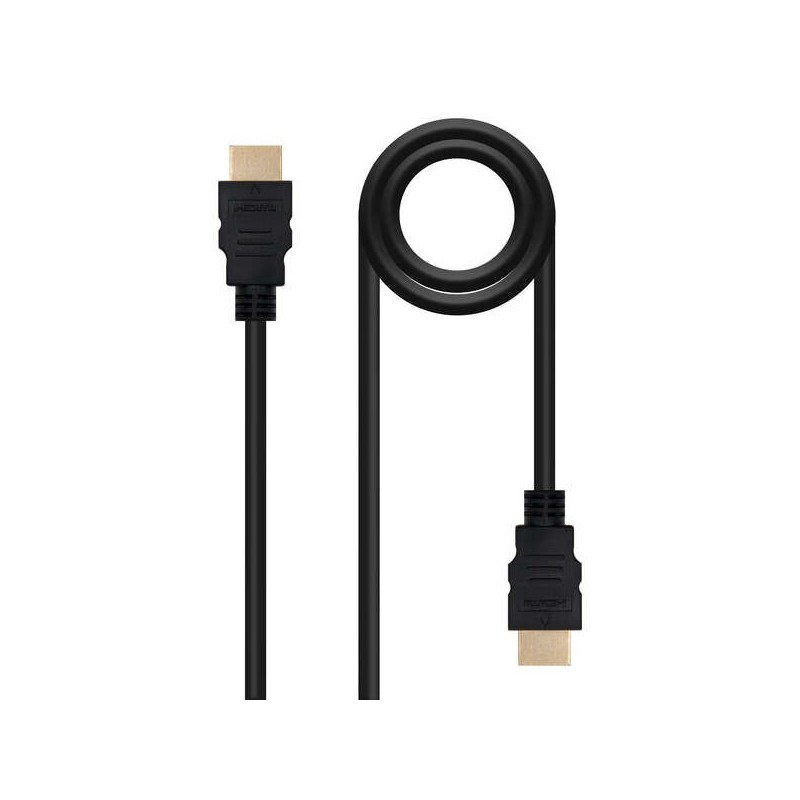 Cavo HDMI nanocavo V1.4 (alta velocità/Hec) A/MA/M 10 m - colore nero Cavo HDMI nanocavo V1.4 (alta velocità/Hec) A/MA/M 10 m - colore nero