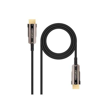 Cavo Nanocable HDMI v2.0 AOC maschio a HDMI v2.0 maschio 10 m - 4K a 60 Hz 18 Gbps - Colore nero