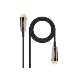 Cavo Nanocable HDMI v2.0 AOC maschio a HDMI v2.0 maschio 15 m - 4K a 60 Hz 18 Gbps - Colore nero