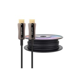 Nanocable Cable HDMI v2.1 AOC Macho a HDMI v2.1 Macho 100m - 8K@60Hz 4K@120Hz 48Gbps - Color Negro