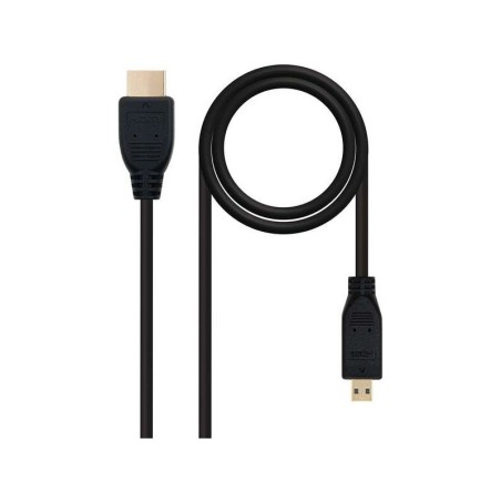 Cavo Nanocable Micro HDMI v1.4 maschio a HDMI v1.4 maschio 1,80 m - Alta velocità - Colore nero