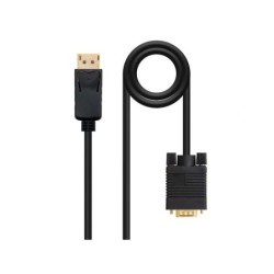 Cavo convertitore Nanocable DisplayPort maschio a VGA maschio da 2 m - colore nero