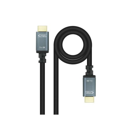 Cavo Nanocavo HDMI 2.1 IRIS 8K Maschio a HDMI 2.1 IRIS 8K Maschio 1m - Colore Nero