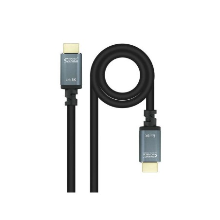 Cavo Nanocable HDMI 2.1 Iris 8K A/MA/M - 5 m - Nero