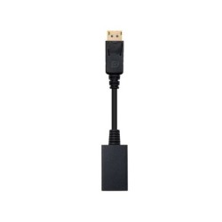 Nanocavo convertitore DisplayPort a HDMI - DP/M-HDMI A/H - 15 cm - Nero