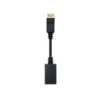 Nanocavo convertitore DisplayPort a HDMI - DP/M-HDMI A/H - 15 cm - Nero