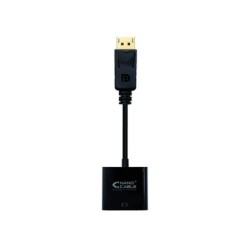 Nanocable Conversor Displayport a SVGA - Displayport /M-SVGA/H - 15 cm - Color Negro