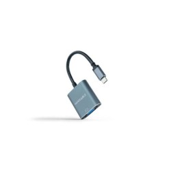 Convertitore nanocavo da USB-C a VGA - Alluminio - 10 cm - Colore grigio