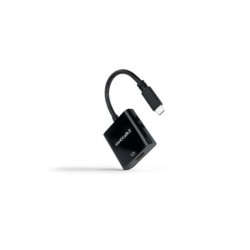 Convertitore Nanocable da USB-C a HDMI 4K - 15 cm - Nero