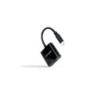 Convertitore Nanocable da USB-C a HDMI 4K - 15 cm - Nero