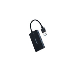 Nanocable Hub USB-A 3.0 con 4x USB-A 3.0 - Cable de 0.15m
