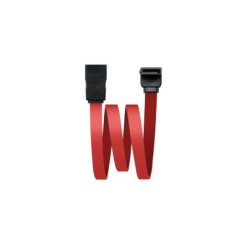 Cavo dati SATA angolato Nanocable da 0,50 m - colore rosso