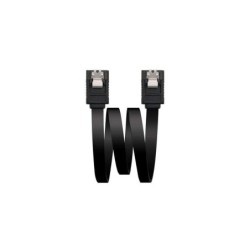 Nanocable Cable Datos SATA III 6Gbps con Anclajes 0.50m - Color Negro