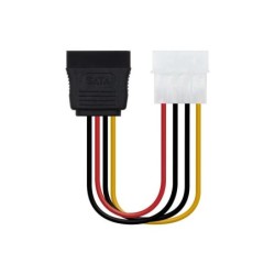 Nanocable Cable SATA Alimentacion 5.25" Molex 4pin Macho a SATA Hembra OEM 0.16m