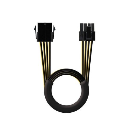 Cavo di alimentazione di prolunga Nanocable per scheda grafica PCI-E Molex 8pin femmina a PCI-E Molex 6+2pin maschio 0,50 m