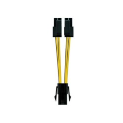 Cavo di alimentazione per microprocessore nanocavo da 4 pin femmina a 4+4 pin maschio 0,15 m