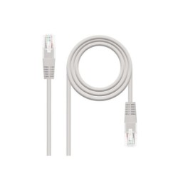 Cavo toppa per cavo di rete nanocavo RJ45 Cat.6 UTP AWG24 0,25 m - colore grigio