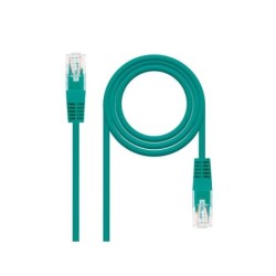 Cavo di rete nanocavo patch cord RJ45 Cat.6 UTP AWG24 1 m - Colore verde