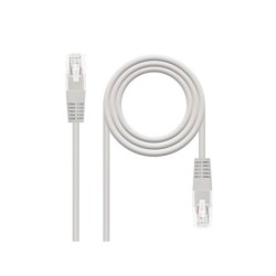 Nanocable Cable de Red Latiguillo RJ45 Cat.6 UTP AWG24 - 1.5m - Color Gris