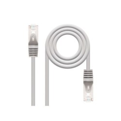 Cavo di rete nanocavo patch cord RJ45 Cat.6 FTP AWG24 5 m - Colore grigio