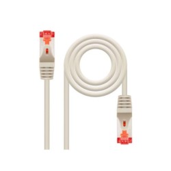 Cavo di toppa flessibile RJ45 Cat.6 SSTP PIMF AWG26 5m del cavo di rete Nanocable - colore grigio