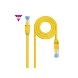 Cavo di rete nanocavo Cat.7 LSZH SFTP PIMF AWG26 1m - Colore giallo
