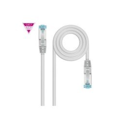 Cavo di rete nanocavo cavo patch Cat.7 LSZH SFTP PIMF AWG26 25 m - Colore grigio