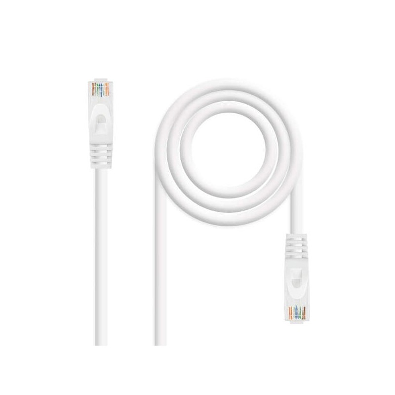 Cavo patch per cavo di rete nanocavo LSZH Cat.6A UTP AWG24 30 cm - Colore bianco Cavo patch per cavo di rete nanocavo LSZH Cat.6A UTP AWG24 30 cm - Colore bianco