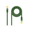 Nanocable Cable de Red Latiguillo RJ45 LSZH Cat.6a SFTP AWG26 0.50m - Color Verde