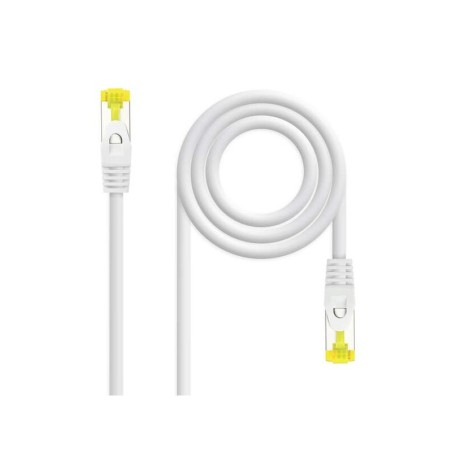 Cavo di toppa del cavo di rete Nanocable RJ45 LSZH Cat.6a SFTP AWG26 0.50m - colore bianco