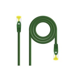 Cavo toppa per cavo di rete Nanocable RJ45 LSZH Cat.6a SFTP AWG26 2m - Colore verde