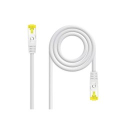 Cavo toppa per cavo di rete Nanocable RJ45 LSZH Cat.6a SFTP AWG26 2m - Colore bianco