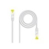 Cavo toppa per cavo di rete Nanocable RJ45 LSZH Cat.6a SFTP AWG26 3m - Colore bianco