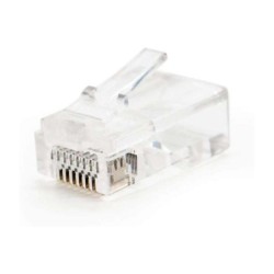 Connettore Nanocable per cavo di rete RJ45 Cat.5e UTP 8 fili 100 unità.