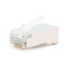 Connettore Nanocable per cavo di rete RJ45 Cat.5e FTP 8 fili 10 unità.