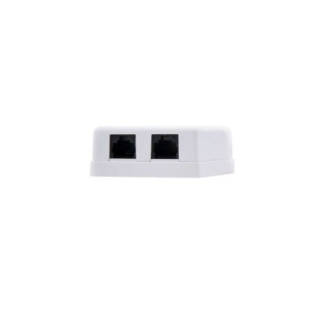Rosetta di superficie nanocavo RJ45 Cat.5e UTP 2 prese