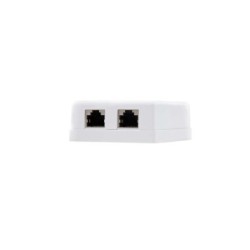 Rosetta di superficie nanocavo RJ45 Cat.5e FTP 2 prese
