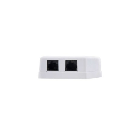 Rosetta di superficie nanocavo RJ45 Cat.6 UTP 2 prese
