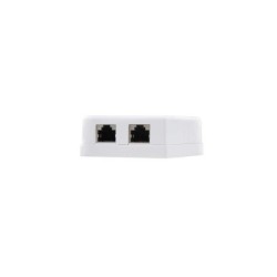 Rosetta di superficie nanocavo RJ45 Cat.6 FTP 2 uscite