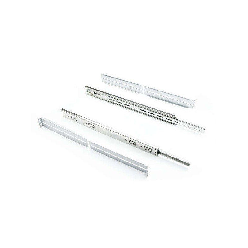 Guide laterali telescopiche Nanocable per box rack 19". Guide laterali telescopiche Nanocable per box rack 19".