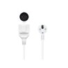 Nanocable Cable de Alimentacion Alargador CEE7 Acodado Macho a CEE7 Hembra 2m