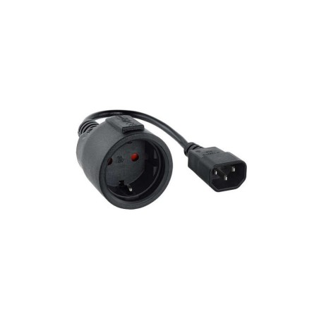 Cavo adattatore nanocavo per UPS C14 maschio a CEE7 femmina 16A 0,25 m - colore nero