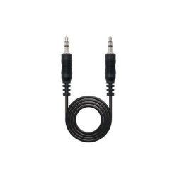 Cavo audio stereo nanocavo jack da 3,5 mm maschio a jack da 3,5 mm maschio 15 m - colore nero